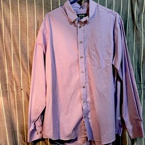 Kenneth Cole reaction extra large button up shirt purple